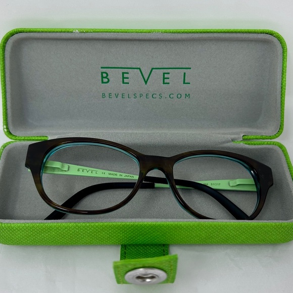 Bevel 3652 frames eyeglasses "Shank" 51-17-130 tortoise shell - Picture 1 of 7